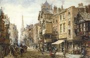 Louise Rayner The Cross,Eastgate,Chester china oil painting reproduction